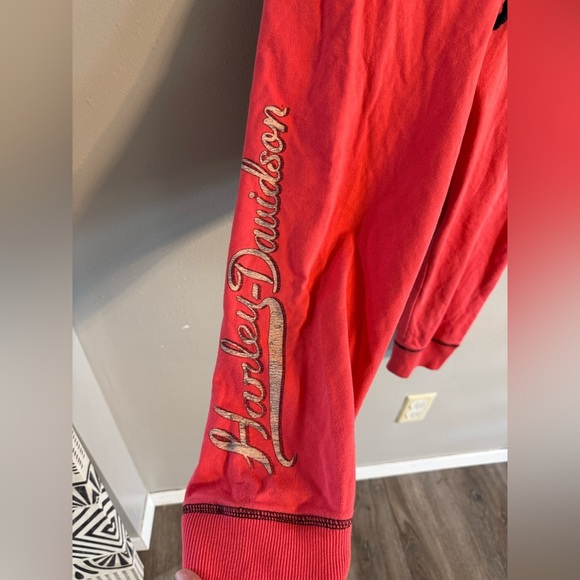 🔴Harley-Davidson Red Sweatpants - Picture 3 of 7